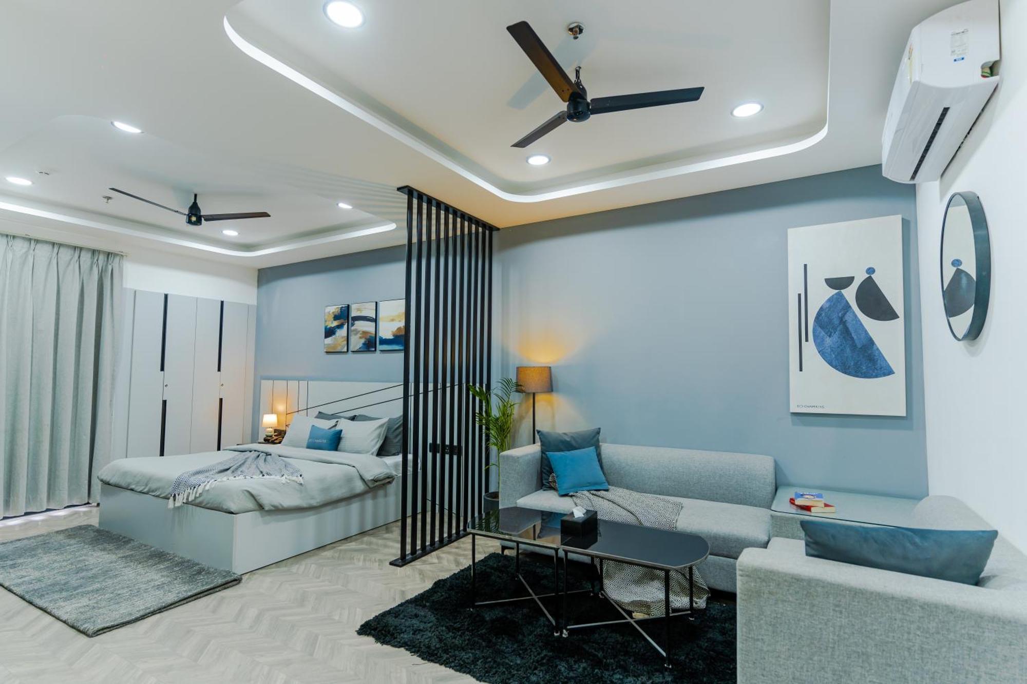 Bedchambers Luxury Apartment Near Golf Course Road Гургаон Экстерьер фото